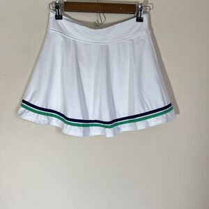 Classic Prep Womens Tennis Pickleball Skirt Skort Size Small White golf